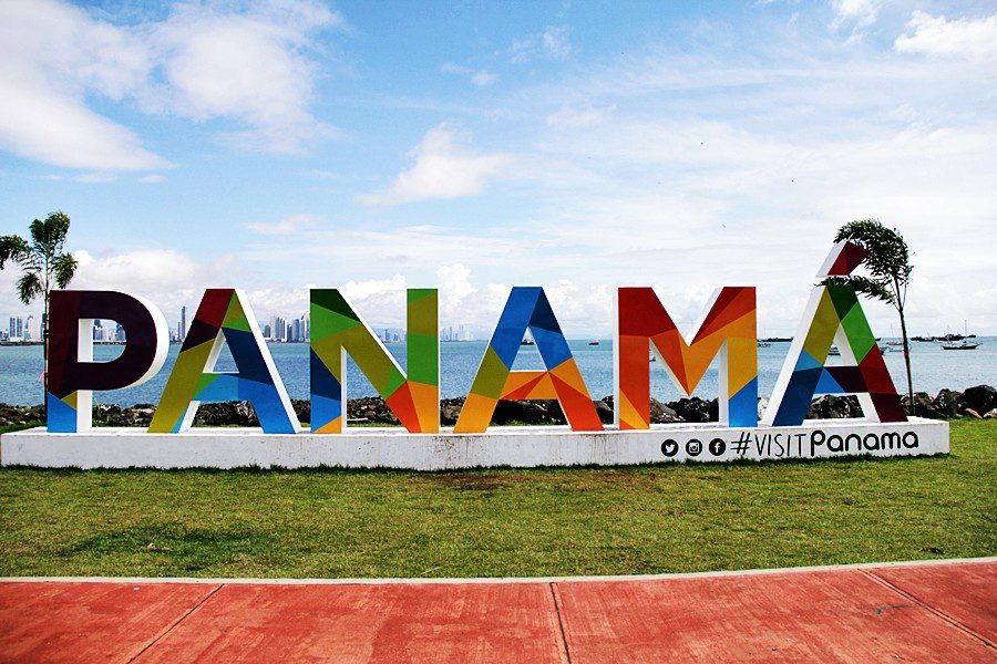 Visit Panama Sign