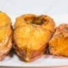 Crispy Fried fish pieces served in a plate