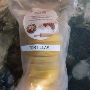 A pack of Panamenas Tortillas dough