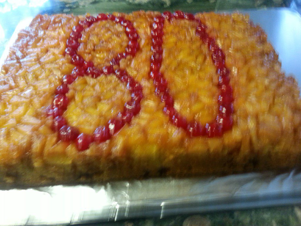 80th birthday cake Desserts