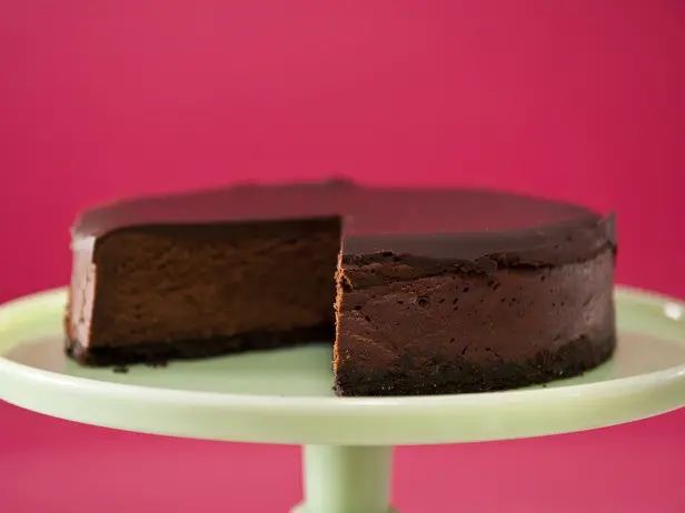 Deepest darkest chocolate cheese cake Desserts